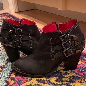 Jeffrey Campbell leather booties